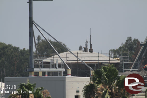 This dome/roof continues to be worked on.