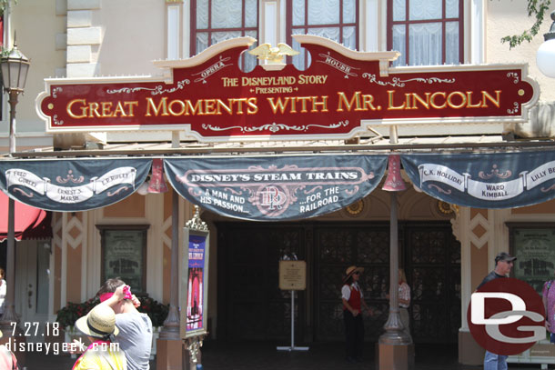 Great Moments was closed this afternoon.