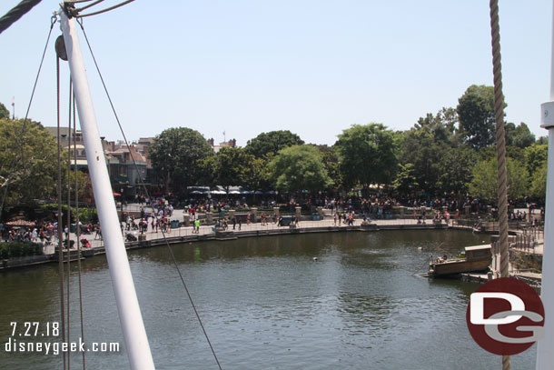 Time for a cruise on the Mark Twain around the Rivers of America.