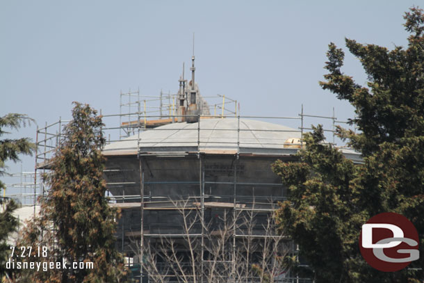 This building does not show a lot of visible progress from this angle.