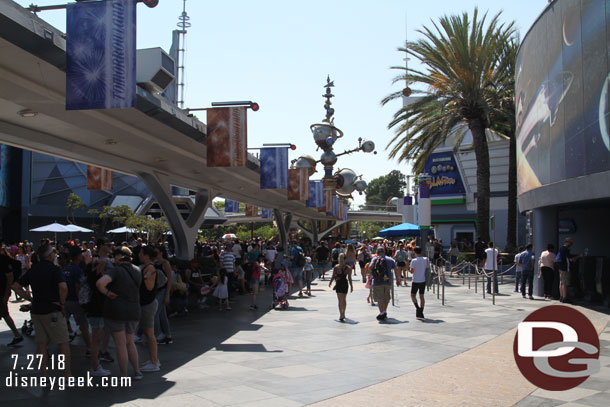 Tomorrowland this afternoon.