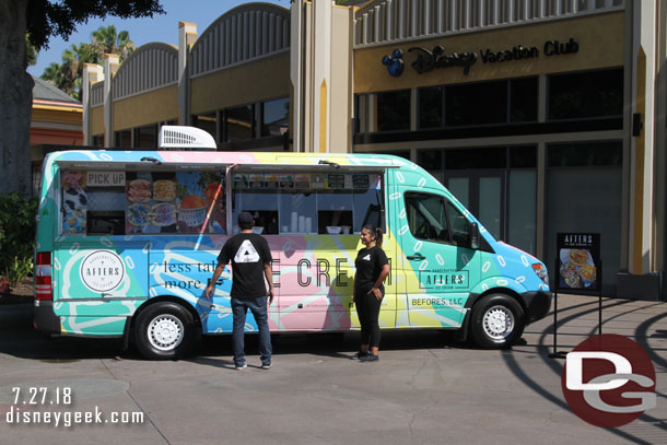 For dessert, Afters Ice Cream truck