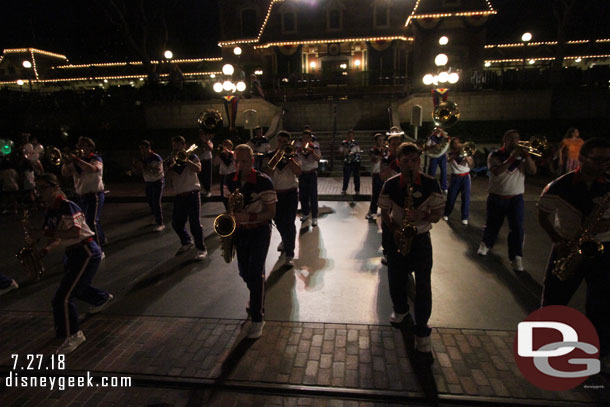 Made my way to Town Square for the All-American College Band set.