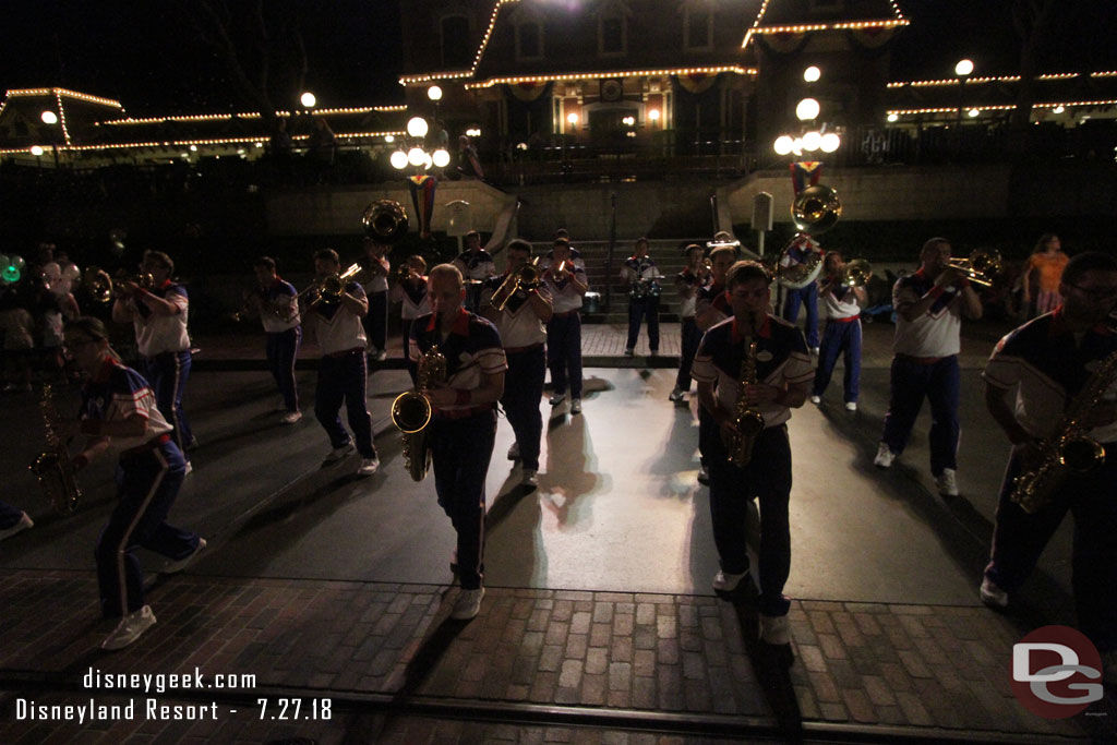 Made my way to Town Square for the All-American College Band set.