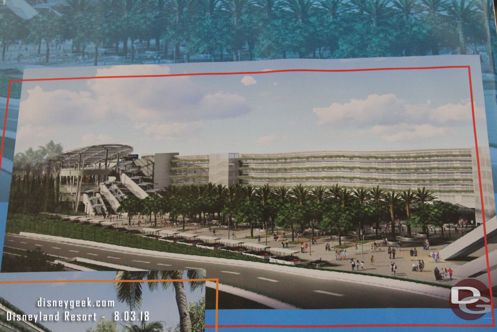 The concept art for the structure that is up at the tram stop.. (this has been up for weeks but I think it is nice to have a reference now that the project is really moving along.