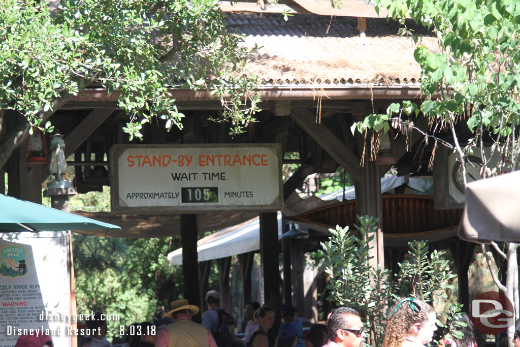 Guests wanted to get wet, but waiting over an hour in the sun/heat does not seem like an ideal tradeoff.