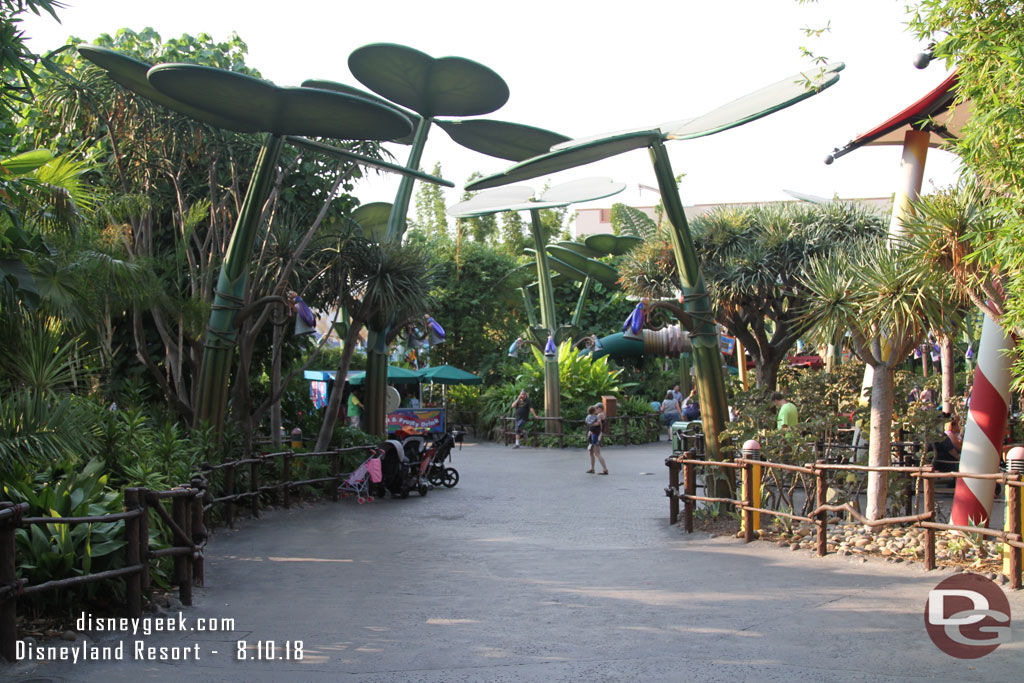 Passing through Bugs Land.