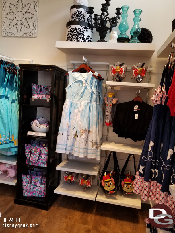 Dumbo dresses and accessories.