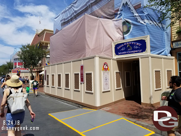 The Main Street Cinema is closed but all shops remain open.