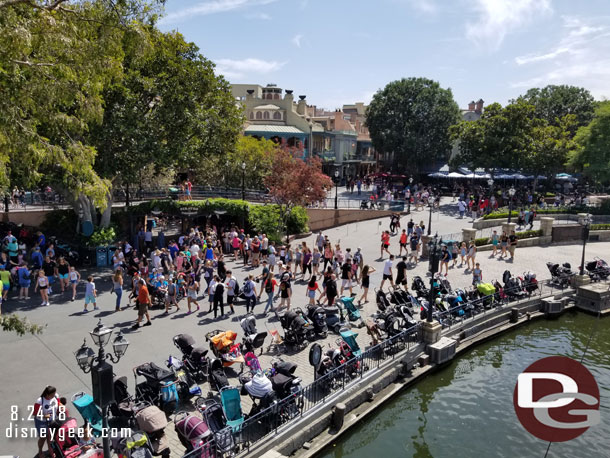 New Orleans Square as we steamed by.