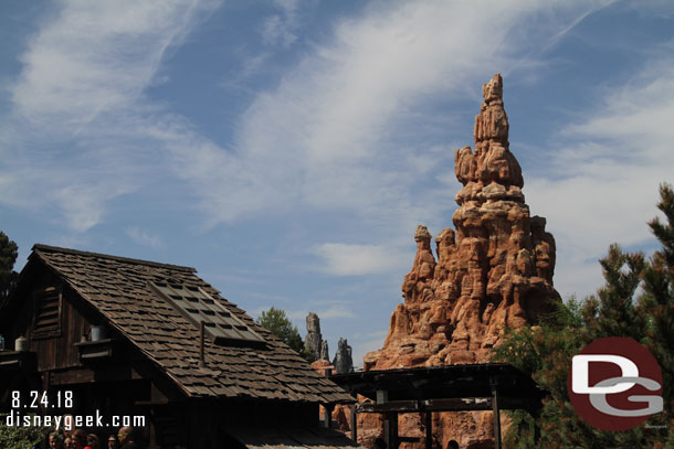 Now with the top levels of scaffolding gone we can see how the spires will look in the skyline.