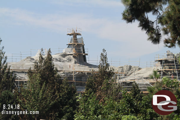 Star Wars: Galaxy's Edge from the top deck of the Mark Twain.