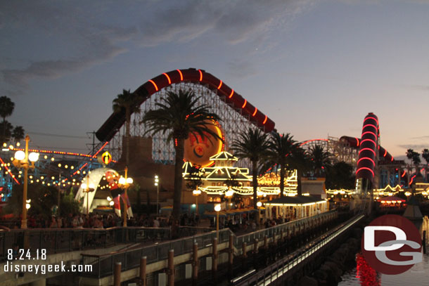 The Incredicoaster was closed due to a problem.