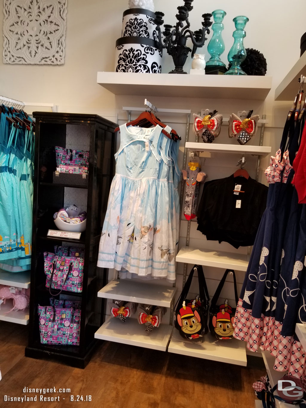 Dumbo dresses and accessories.