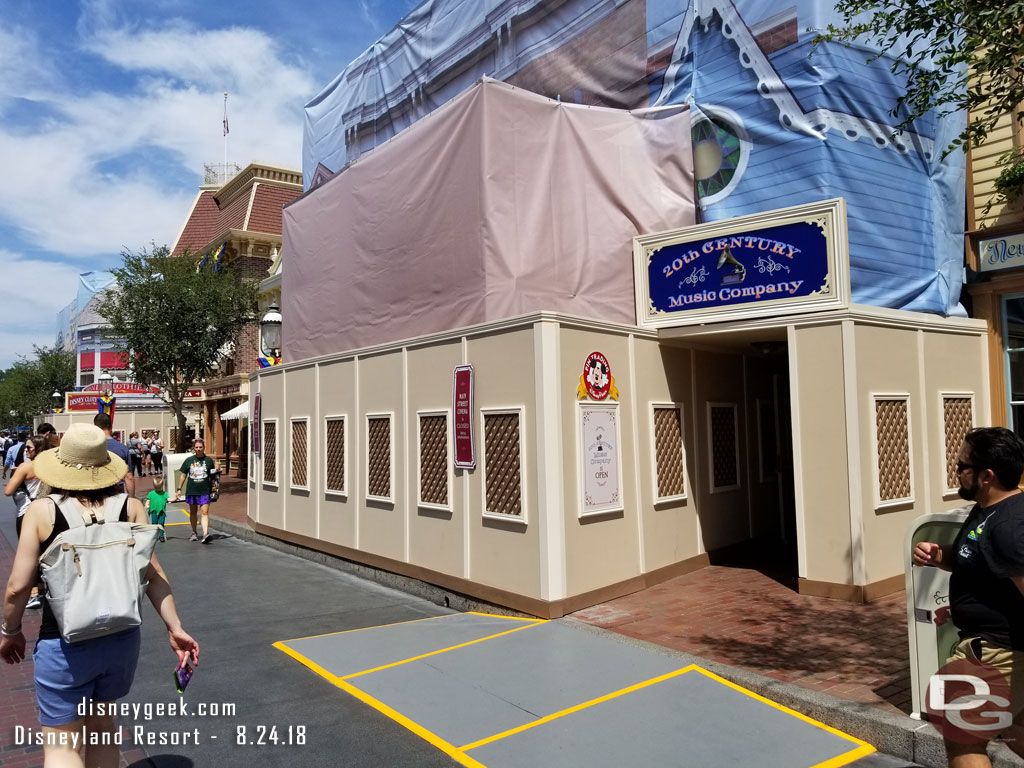 The Main Street Cinema is closed but all shops remain open.