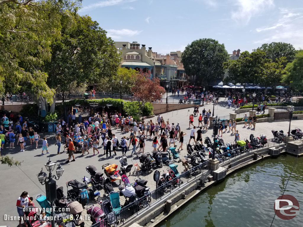 New Orleans Square as we steamed by.