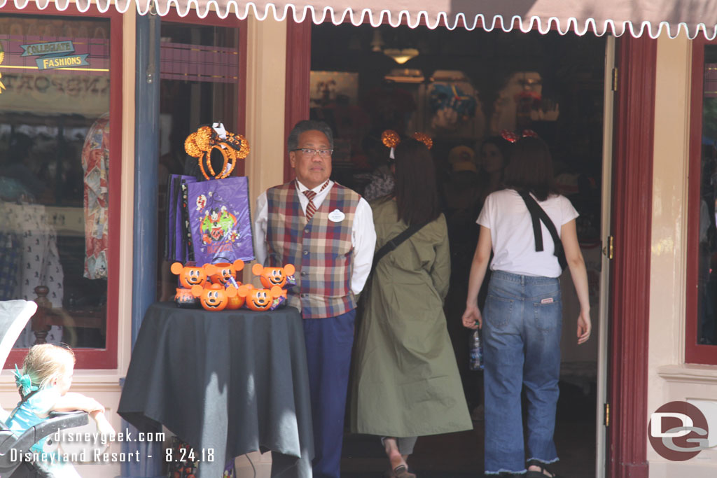 More Halloween merchandise available at many shops across the two parks.