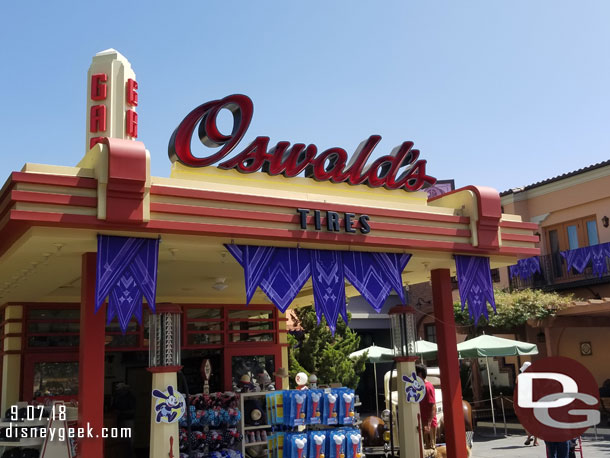 Buena Vista Street looked the same as last year on a first walk through.