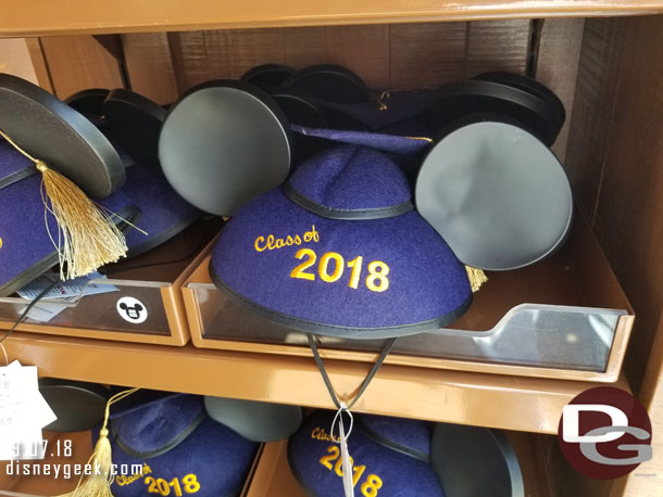 Class of 2018 ears are still available.