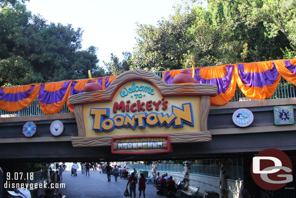 Toontown is ready for Halloween.