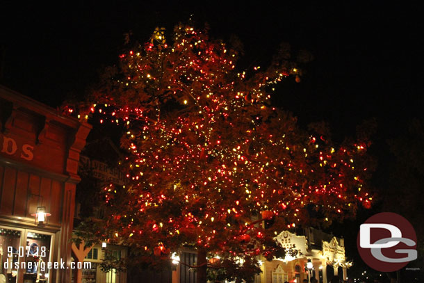 The Halloween Tree  has returned to Frontierland.