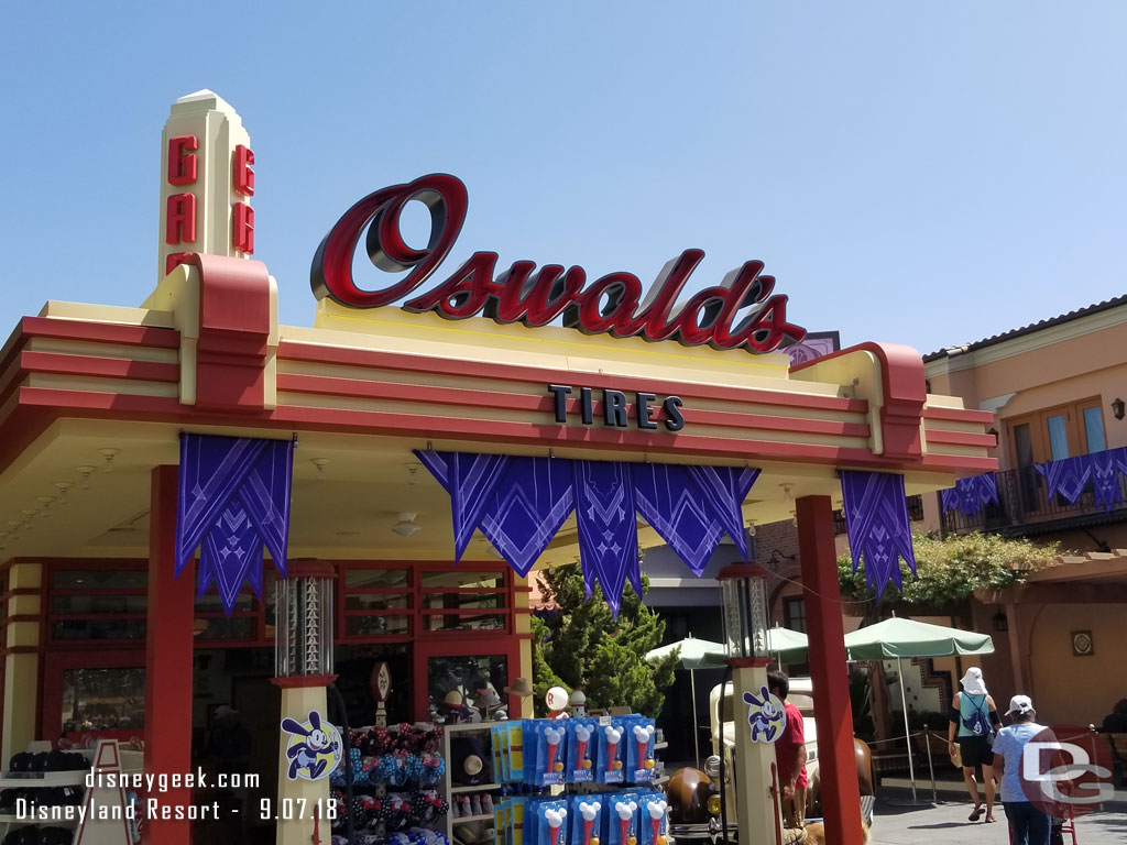 Buena Vista Street looked the same as last year on a first walk through.