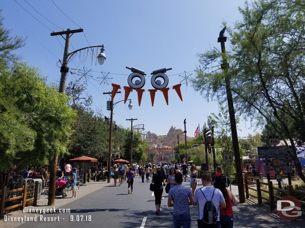 Route 66 is decorated the same as last year.