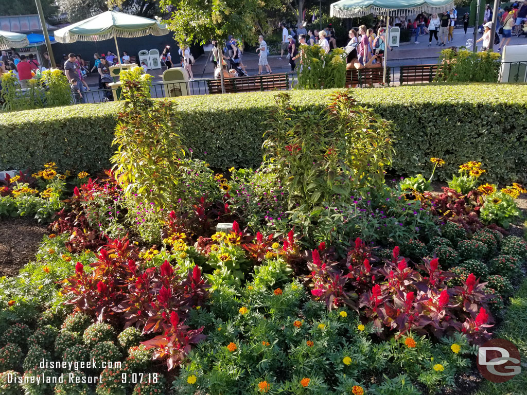 Fall plantings.