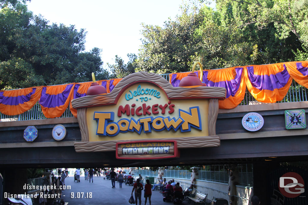 Toontown is ready for Halloween.