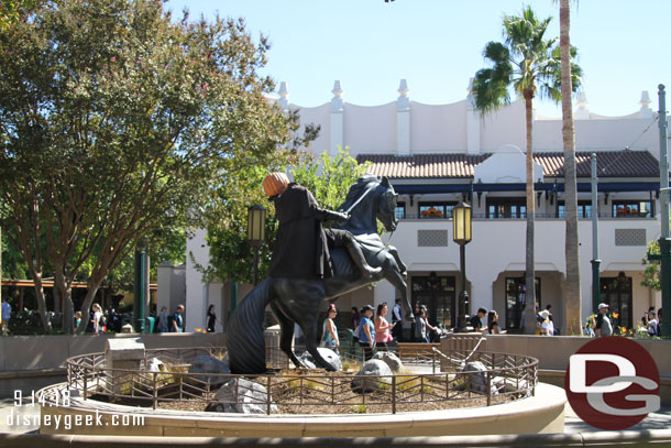 The Headless Horseman on Buena Vista Street