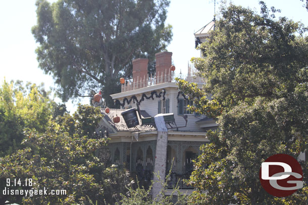 Passing by the Haunted Mansion Holiday