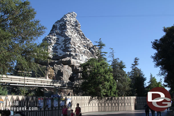 Matterhorn renovations continue.