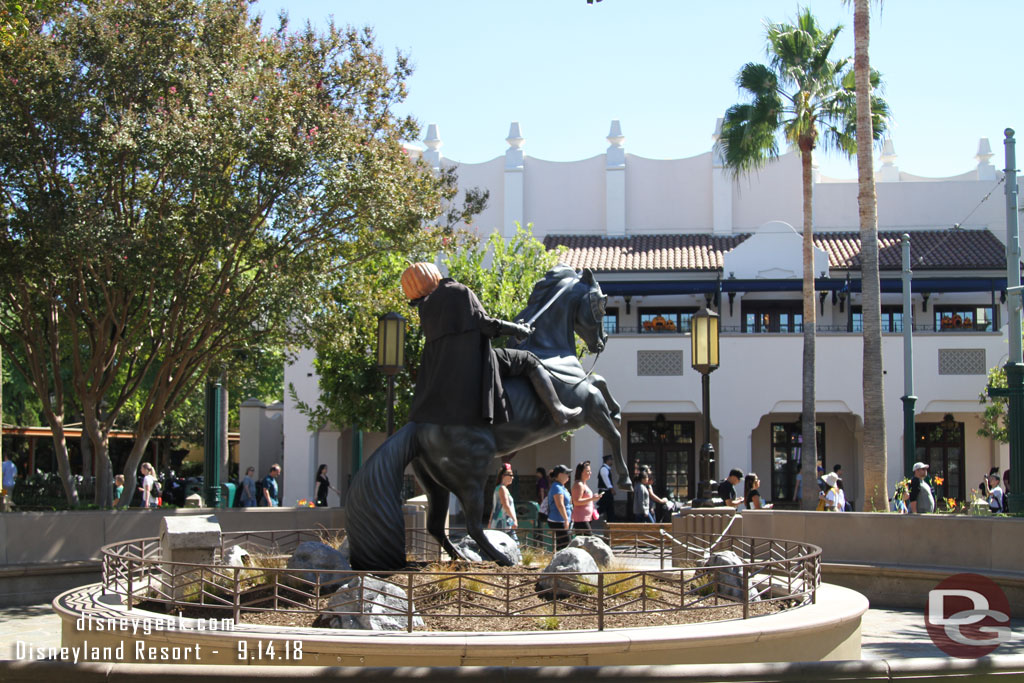 The Headless Horseman on Buena Vista Street