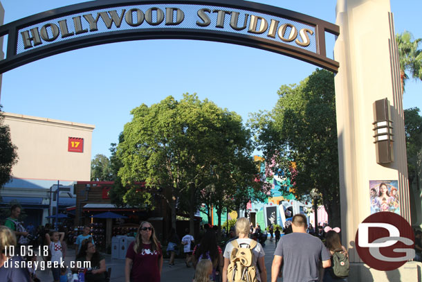 Jumping over to Hollywood Land in DCA.  A preview for The Nutcracker and the Four Realms has moved into the theater.