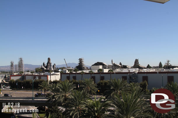 Starting off this visit checking out Star Wars: Galaxy's Edge from the Mickey and Friends Parking Structure.