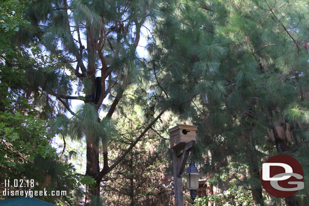 Spotted something new along the trail in the Grizzly Recreation Area.  Boxes on several of the posts.