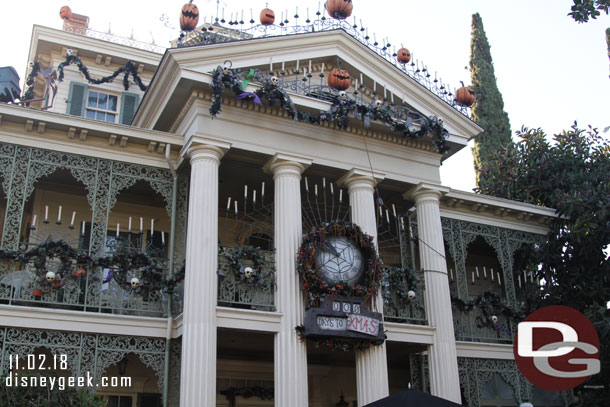 Used a FastPass for Haunted Mansion Holiday