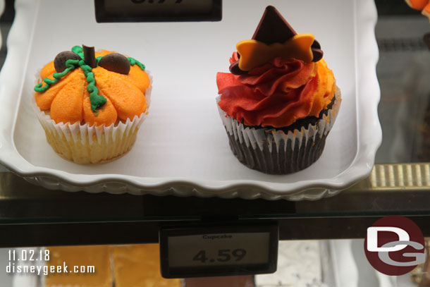 Some Halloween treats were still available, they have not transitioned to Christmas yet.