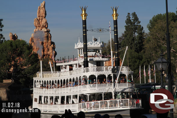 The top deck of the Mark Twain was roped off again this afternoon.  So I skipped a cruise.