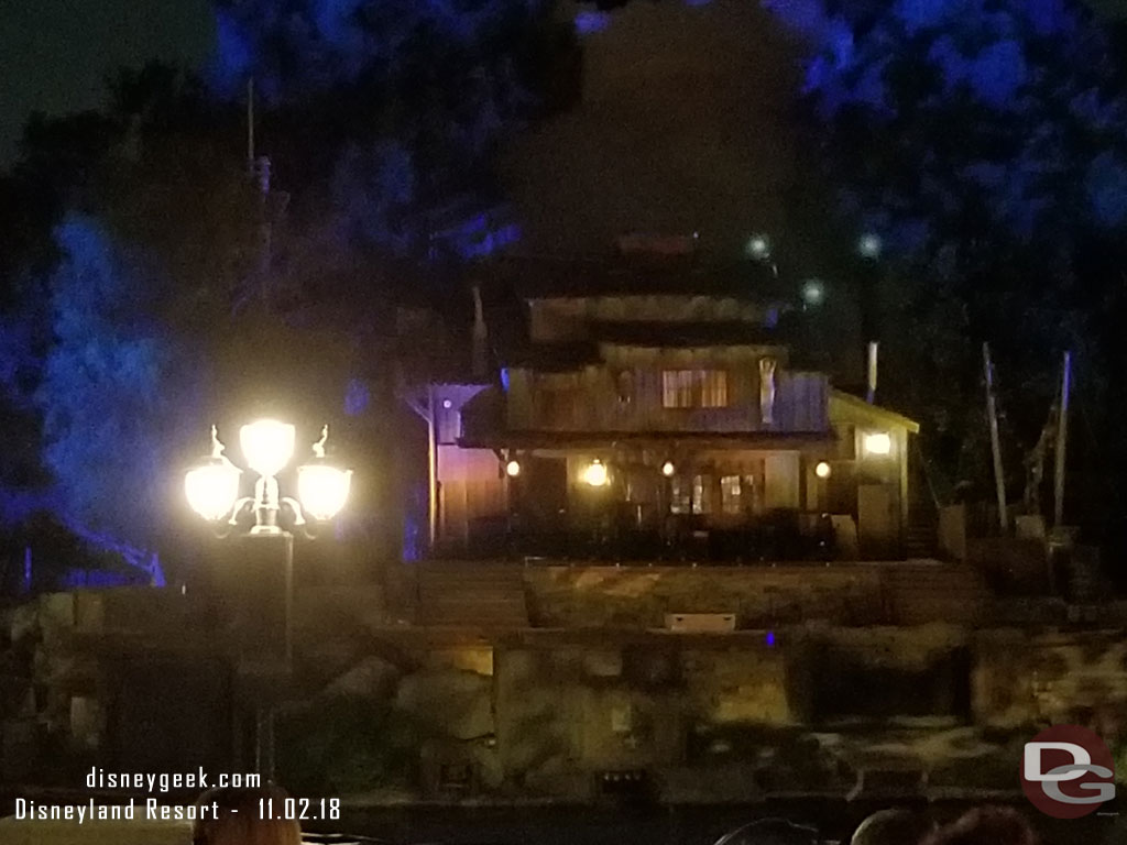 Decided to find a spot for Fantasmic!  Found this one about 15 minutes before show time.