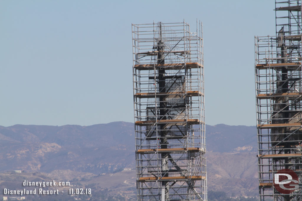 A closer look a the background spires.