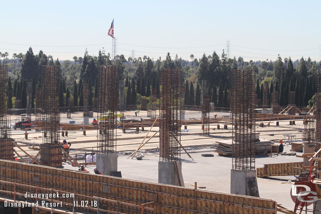 Looking out across the 4th floor and beyond.