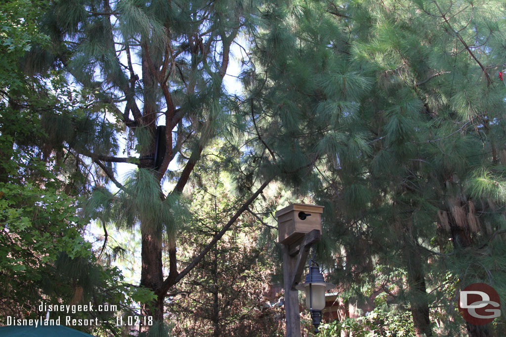 Spotted something new along the trail in the Grizzly Recreation Area.  Boxes on several of the posts.