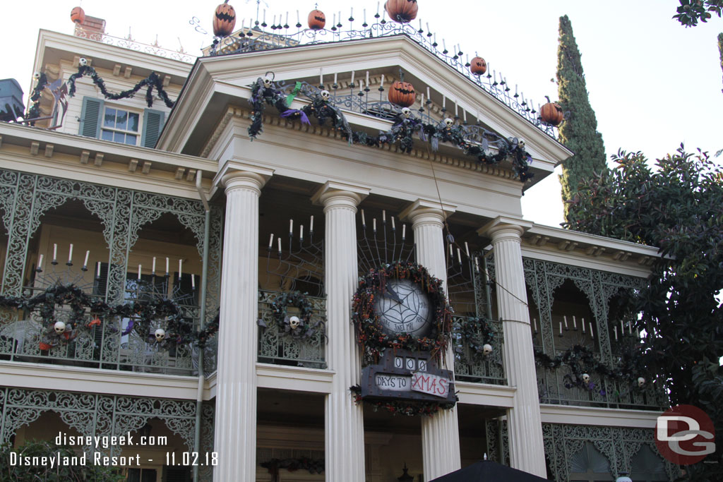 Used a FastPass for Haunted Mansion Holiday