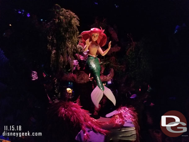 First attraction of the day, we paid a visit to the Little Mermaid.