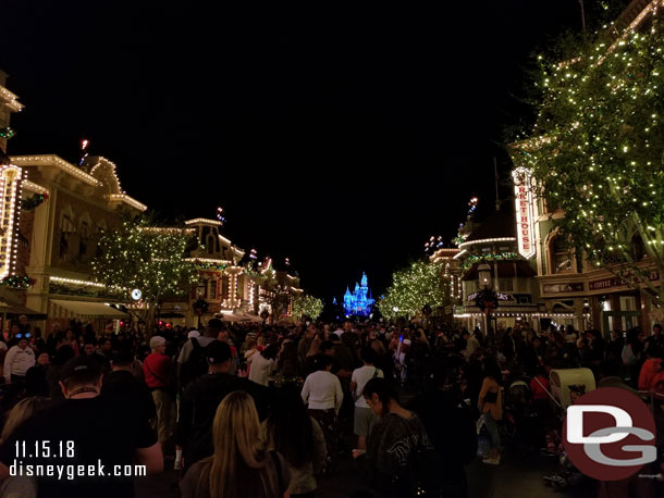 Returned to Disneyland for Believe in Holiday Magic.