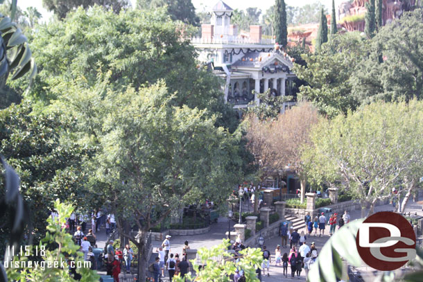 New Orleans Square from above.