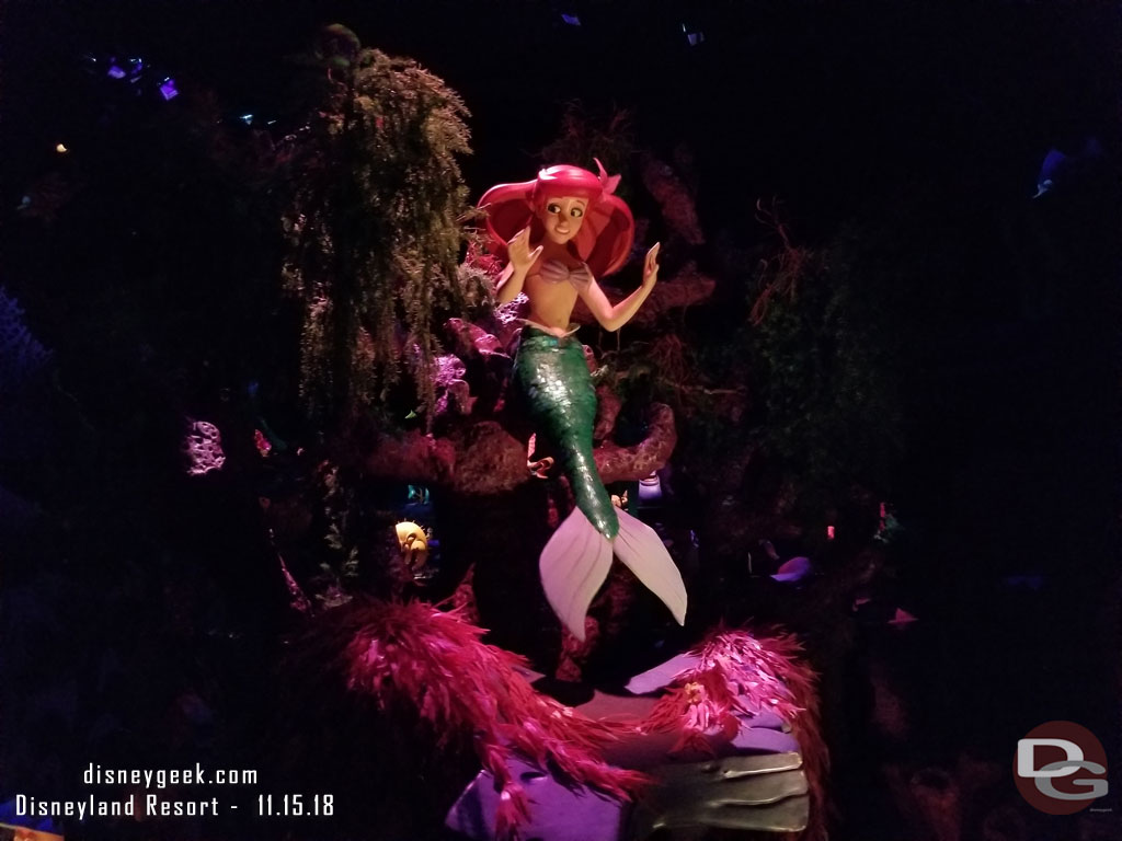 First attraction of the day, we paid a visit to the Little Mermaid.