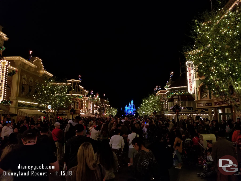 Returned to Disneyland for Believe in Holiday Magic.