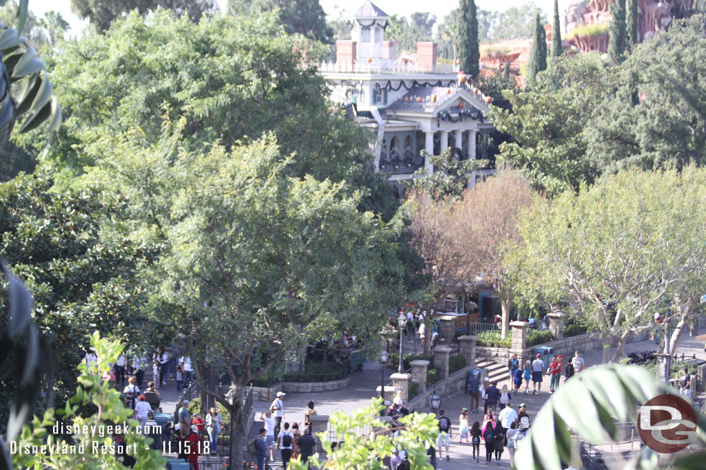 New Orleans Square from above.